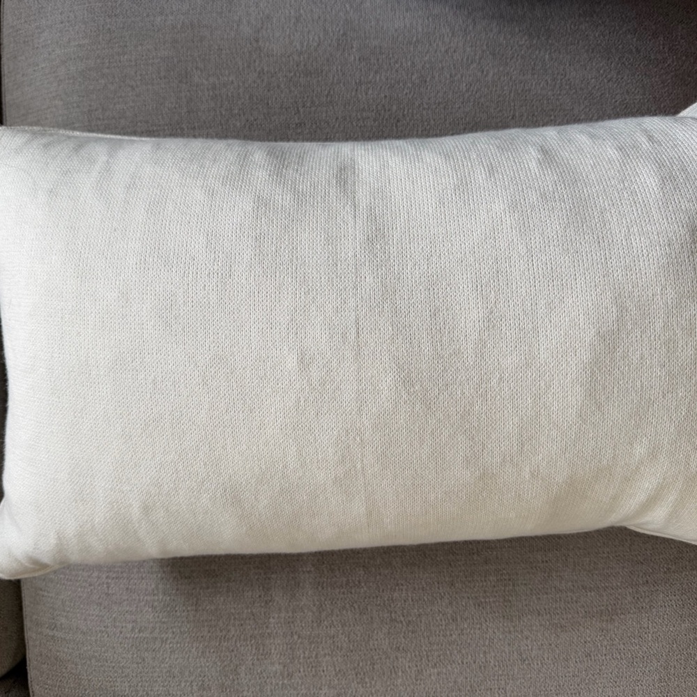 cupcakes & cashmere Cream and Tan Holiday Pillow - Picture 9 of 9